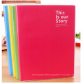 A5 Candy Color Notebook Lovely Glue Set Diary Notebook